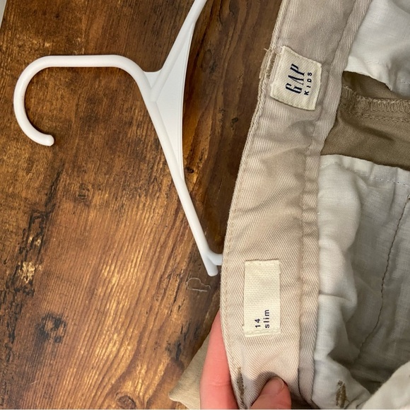 NWT |‎ Gap boy’s slim khaki shorts — size 14 - Picture 5 of 7